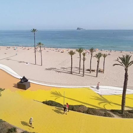 Apartamento Acapulco Luxe Piso 3 En 1A Linea Playa Poniente Benidorm Top Vistas Al Mar Espectaculares Y De Luxe Con Acceso A Piscina Y Garaje Privado Luaran gambar