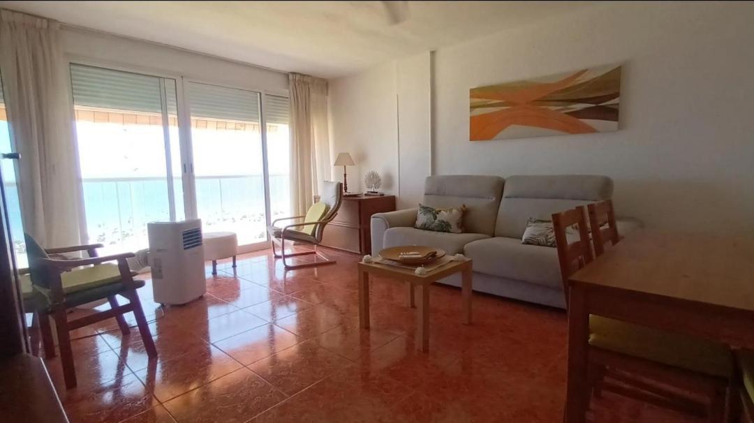 Apartamento Acapulco Luxe Piso 3 En 1A Linea Playa Poniente Benidorm Top Vistas Al Mar Espectaculares Y De Luxe Con Acceso A Piscina Y Garaje Privado Luaran gambar
